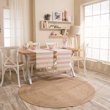 Τραβέρσα Vera 06 Beige-Pink Teoran