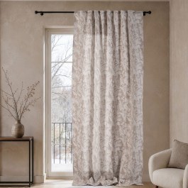 Κουρτίνα Palencia 01 Beige Teoran BEIGE