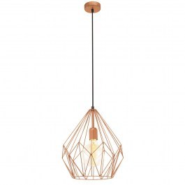 Φωτιστικό Οροφής Carlton 49258 Copper Eglo COPPER