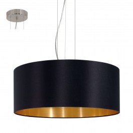 Φωτιστικό Οροφής Maserlo 31605 Black Eglo BLACK