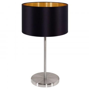 Table Illuminant Maserlo 31627 Black Eglo