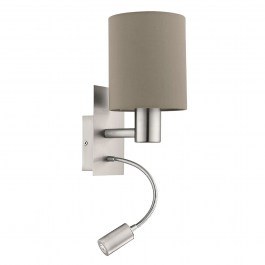 Φωτιστικό Τοίχου Pasteri 96478 Taupe Eglo TAUPE