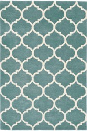 Χαλί Albany Ogee Duck Egg Turquoise Asiatic London TURKUAZ