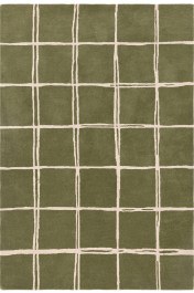 Χαλί Albany Grid Olive Asiatic London OLIVE