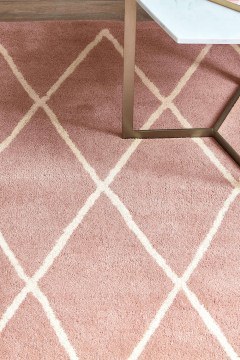 Carpet Albany Diamond Pink Asiatic London