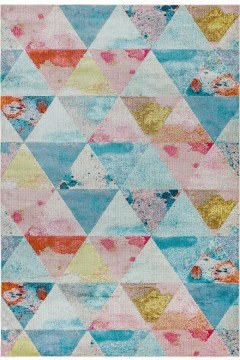 Carpet Amelie AM03 Triangles Multi Asiatic London