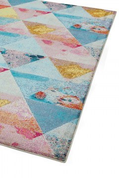 Carpet Amelie AM03 Triangles Multi Asiatic London