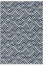 Χαλί Antibes Linear Blue-White Asiatic London BLUE-WHITE