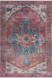 Carpet Kaya KY01 Shiva Red Asiatic London RED