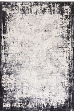 Carpet Kuza Border Grey Asiatic London