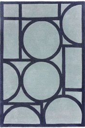 Carpet Metro Blue Asiatic London BLUE