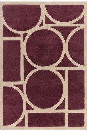 Carpet Metro Plum Asiatic London PLUM