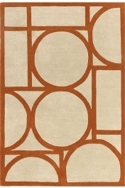 Carpet Metro Rust Asiatic London RUST