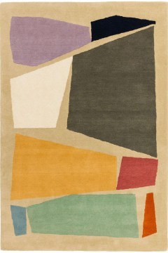 Carpet Reef Shapes RF16 Multi Asiatic London