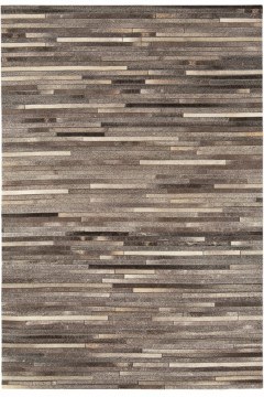 Carpet Gaucho Dark Grey Stripe 120X170 Asiatic London