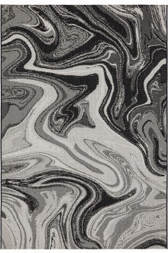 Carpet Patio 19 120X170 Black Marble Asiatic London