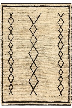 Carpet Souk 120X170 Bleach-Black Asiatic London