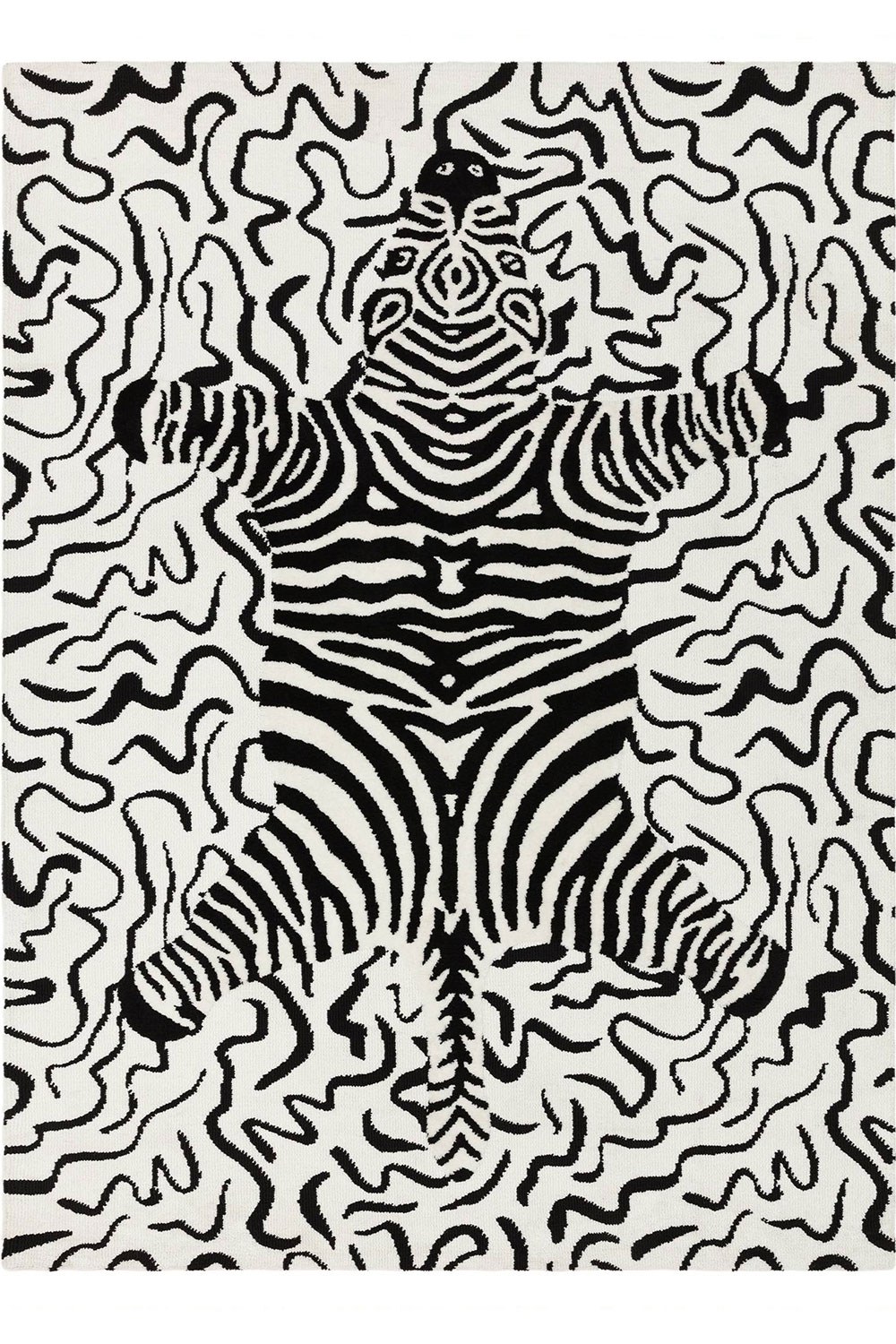 Χαλί Wilder Zebra Mono Asiatic London