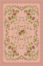 3 Piece Bedroom Carpet Set Ibiza Aubusson 290-Z Pink-Multi 75X490 Klonaras PINK-MULTI