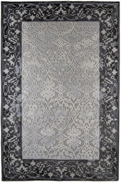 Carpet Muse 2060/U Silver-Black 133X190 Klonaras