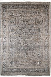 Hallway Runner Opalio Vintage 9156 NVB Silver Floss 67X... Klonaras GREY-BEIGE
