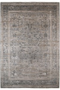 Hallway Runner Opalio Vintage 9156 NVB Silver Floss 67X... Klonaras