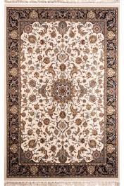 Carpet Royal Silk 003/W Cream-Blue 160X235 Klonaras CREAM-BLUE