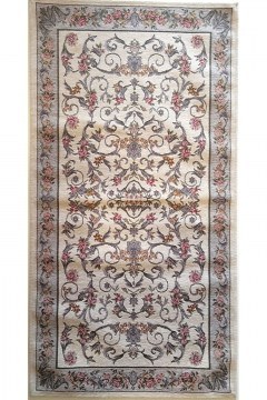 Carpet Ibiza Aubusson 225-J Cream-Grey-Multi 150X150 Round Klonaras