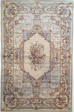 Carpet Ibiza Aubusson 515-T Cream-Grey-Multi 75X140 Klonaras