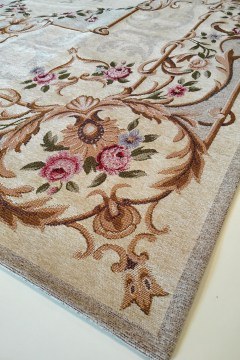 Carpet Ibiza Aubusson 515-T Cream-Grey-Multi 75X140 Klonaras