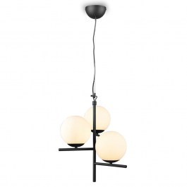 Ceiling Lamp Pure 302000332 3xE14 28W D40cm 150cm Black-White Trio Lighting BLACK-WHITE