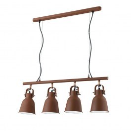 Φωτιστικό Οροφής - Ράγα I-Legend-S4 BRO Copper Luce Ambiente Design COPPER