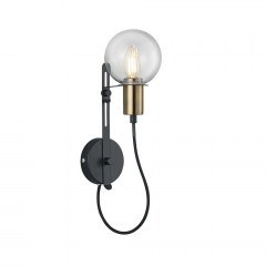 Wall Lamp Nacho 200800132 Black-Gold Trio Lighting