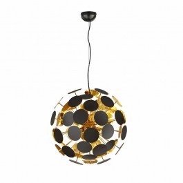 Ceiling Light Discalgo 309900632 Black Trio Lighting BLACK