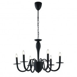 Ceiling Light I-Armstrong/6 NER Black Luce Ambiente Design BLACK