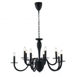 Ceiling Light I-Armstrong/10 NER Black Luce Ambiente Design BLACK