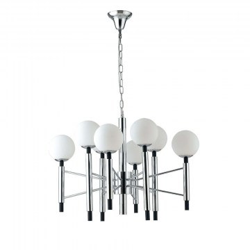 Ceiling Light I-Hammond-S8 Chrome Luce Ambiente Design