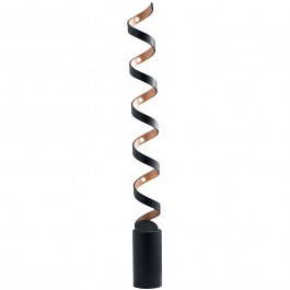 Floor Lamp Led-Helix-PT10 NER Black Luce Ambiente Design BLACK
