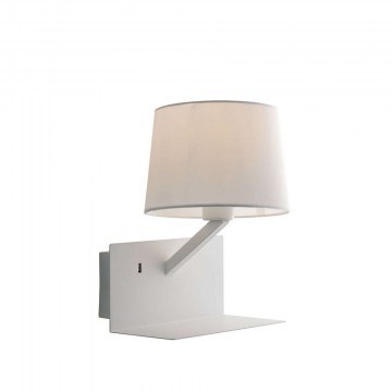 Φωτιστικό Τοίχου - Απλίκα Με Usb I-Ciak-AP Bco White Luce Ambiente Design