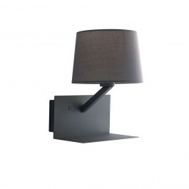 Φωτιστικό Τοίχου - Απλίκα Με Usb I-Ciak-AP GR Grey Luce Ambiente Design GREY