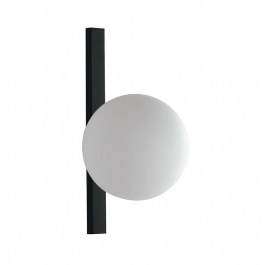 Φωτιστικό Τοίχου - Απλίκα I-Enoire-AP1 Black-White Luce Ambiente Design BLACK-WHITE