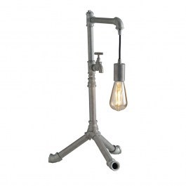 Table Lamp I-Amarcord-L1 ZN Grey Luce Ambiente Design GREY