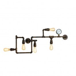 Wall Lamp I-Amarcord-PL5 Rust Luce Ambiente Design RUST
