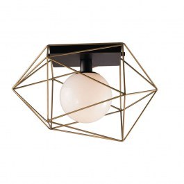 Ceiling Light I-Abraxas-PL1 Oro Gold Luce Ambiente Design GOLD