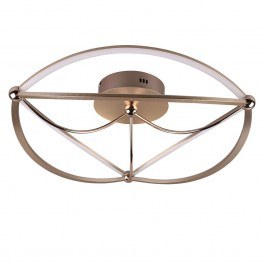 Ceiling Lamp Charivari 621290108 SMD-LED D 62x18cm Brass Trio Lighting BRASS