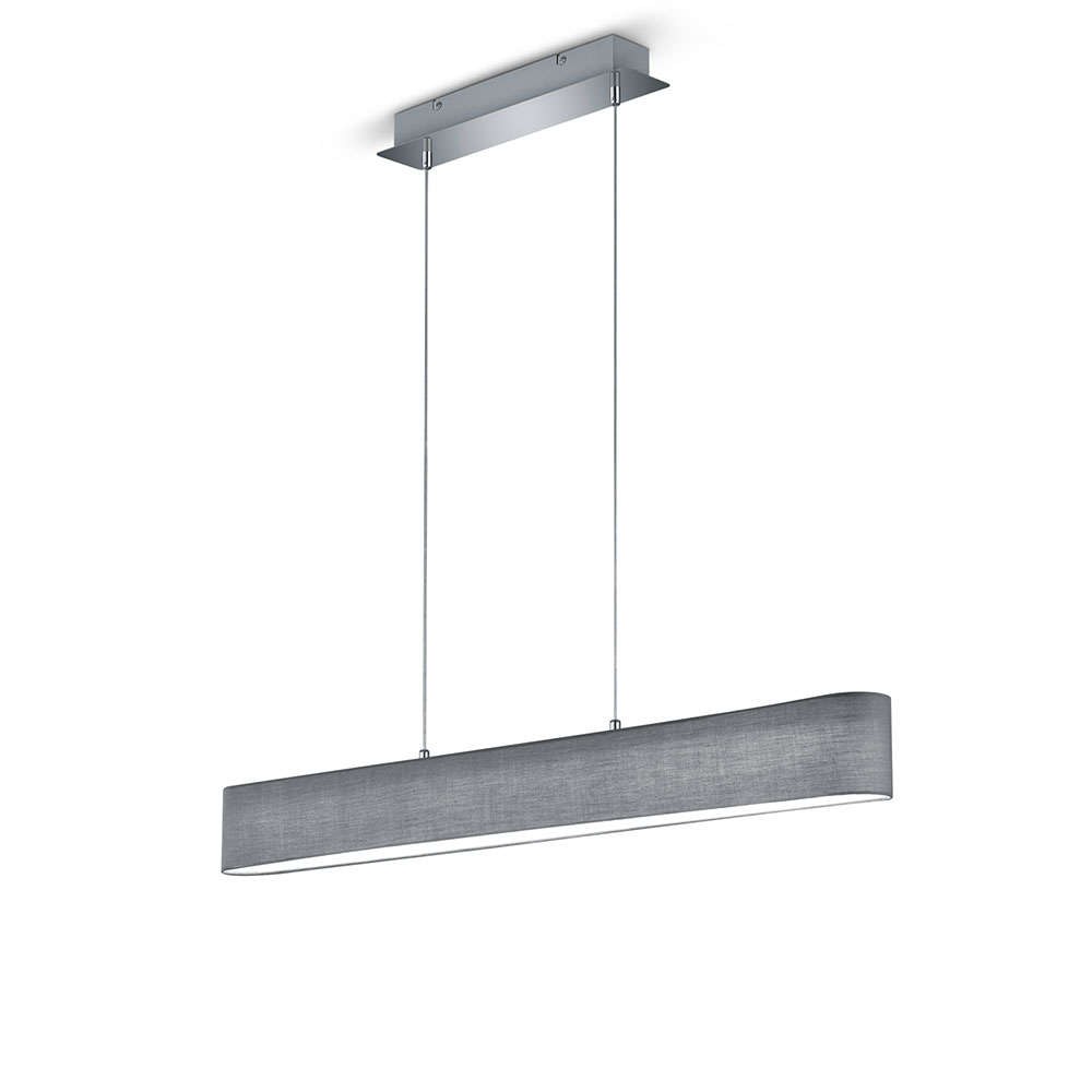 Φωτιστικό Οροφής - Ράγα Lugano 320910111 SMD-LED 100x150cm Grey Trio Lighting