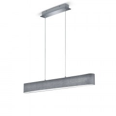 Pendant Lamp Lugano 320910111 SMD-LED 100x150cm Grey Trio Lighting