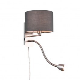 Wall Lamp Hotel 271170211 1xE14 40W 23,5x20cm Grey Trio Lighting GREY