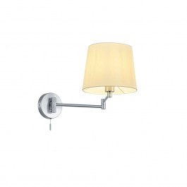 Wall Lamp Lyon 209100107 32x69cm Nickel Trio Lighting NICKEL