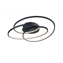 Ceiling Lamp Led Gale 673916032 60x43cm Black Trio Lighting BLACK